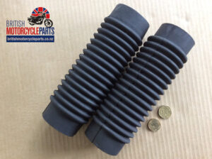 02-0463 Fork Gaitors - Norton Domi Atlas - PAIR