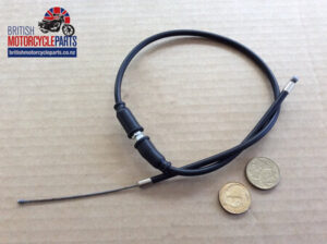 06-4137 Norton Throttle Cable T/Grip to J/Box - 21 1/8”