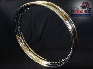 37-7030 37-7018 Triumph 18" Chrome Rim Disc Rear