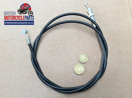 thumbnail image 2 of DOHERTY Triumph Rigid Clutch Cable – 60-0203 D203X – Fits 3T 5T 6T T100 T120 1946-54 – UK Made 2 of 6