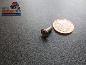 82-7888 Petrol Tank Badge Screw Chrome - Short