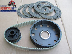 BELT02A Triumph T120 TR6 Belt Drive Kit - Unit