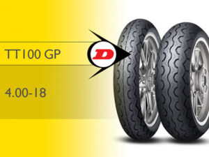 Dunlop TT100GP Tyre 400-18 TL