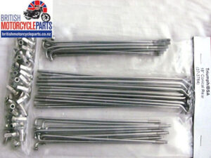 Triumph BSA Spoke Set 18" Conical Rear - 37-3724 37-3725