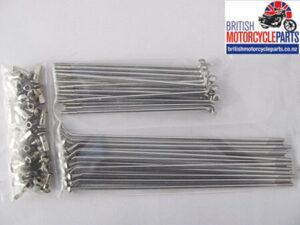 Triumph BSA Spoke Set 19" Conical Front