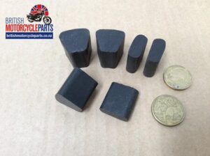 04-0386 04-0387 Clutch Rubber Set - Norton AMC
