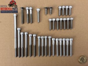 Allen Screw Set - Triumph T150 Trident - Stainless