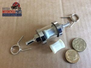 Glass Fuel Filter - 1/4 Inch