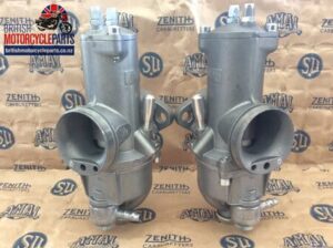 PACK140 Amal MK1 Premier Carbs - 750 Commando Combat 1971-72 - Aluminium