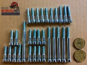 Posi Screw Set - Triumph 5T 6T 1956-62