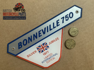 83-7176 Bonneville 750 Silver Jubilee - Limited International Edition RH