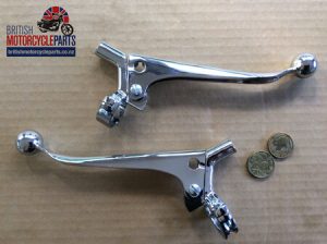 18/908 18/909 Brake & Clutch Lever Set - 1 Inch