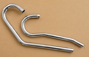 06-1320/3 Norton Commando 750 "S" Type Exhaust Pipes Pair